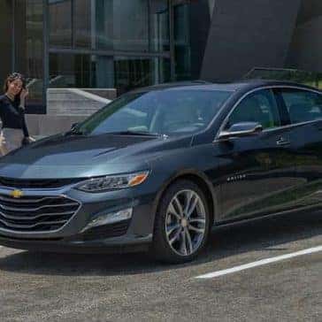 parked 2019 Chevrolet Malibu