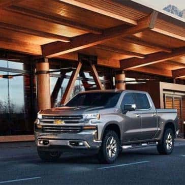 2019 Chevrolet Silverado parked
