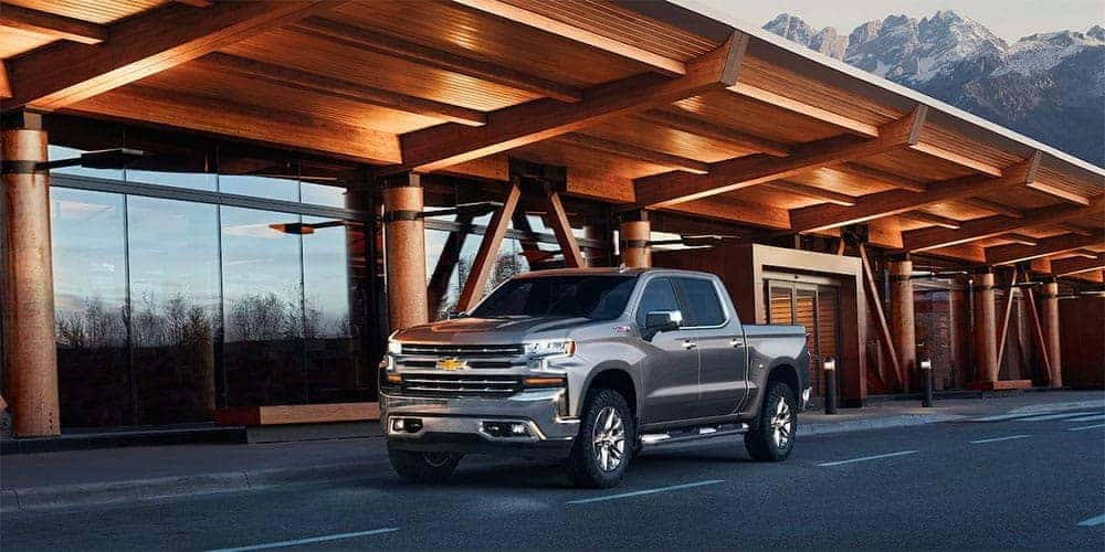 2019 Chevrolet Silverado parked