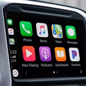 infotainment system of 2019 Chevrolet Silverado