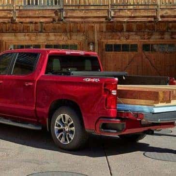 truck bed of 2019 Chevrolet Silverado