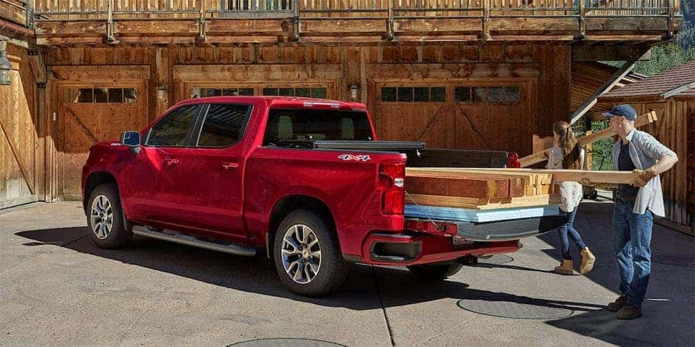 truck bed of 2019 Chevrolet Silverado
