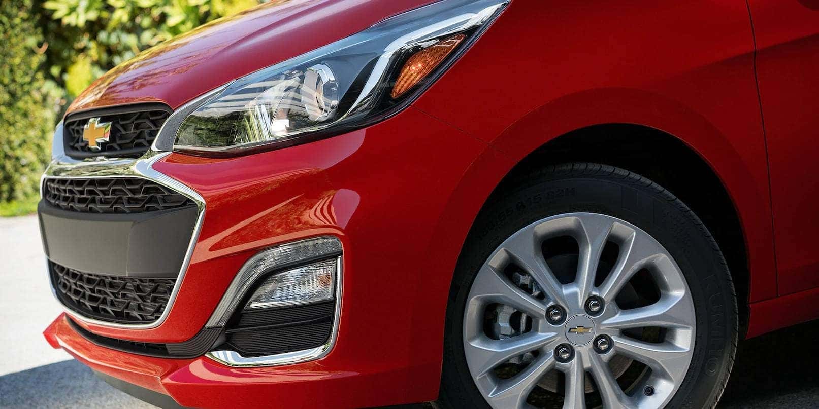 closeup of 2019 Chevrolet Spark
