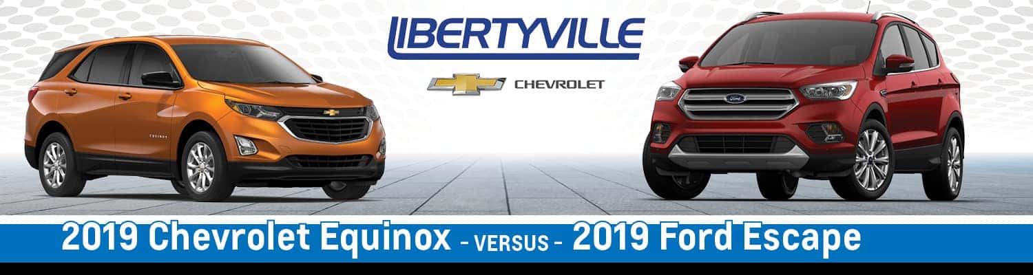 2019 Chevy Equinox Vs 2019 Ford Escape Interior Specs