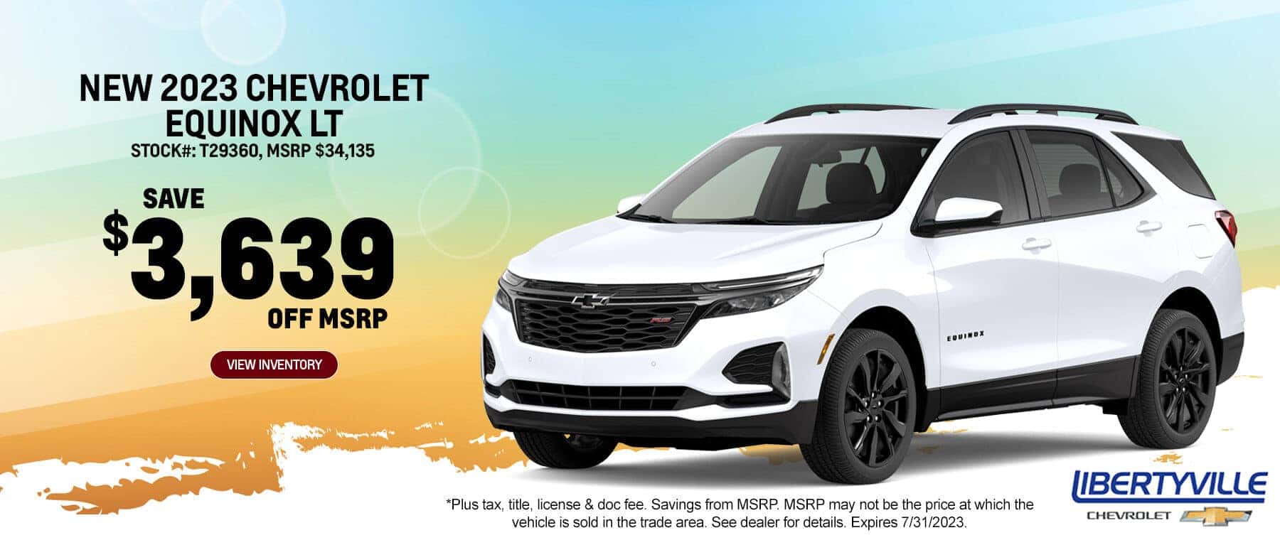 to Libertyville Chevrolet, Inc. in Libertyville, IL