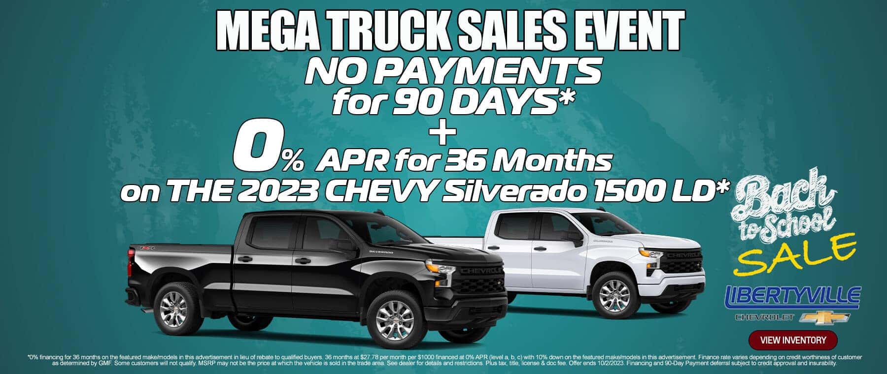 September_2023 Mega Truck 1500 Libertyville Chevrolet