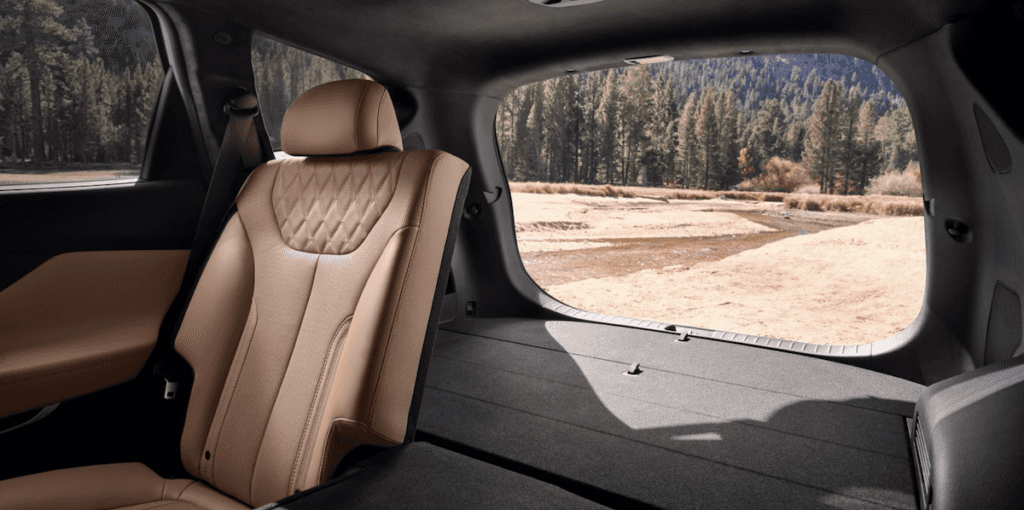 2021 Hyundai Santa Fe Interior Features Dimensions Cargo Space