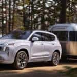 The 2021 Hyundai Santa Fe towing capacity sits at 3500 lbs