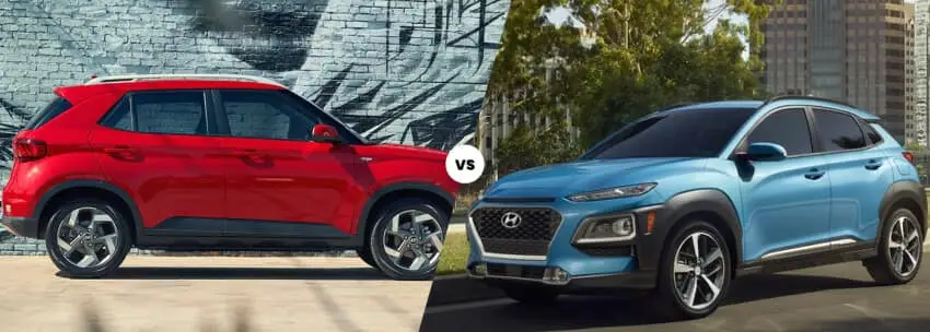 2021 Hyundai Venue vs. 2021 Hyundai Kona | Lithia Hyundai of Reno