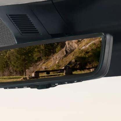 Available full-display digital rearview mirror and auto-dimming