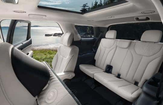 7- or 8-passenger seating