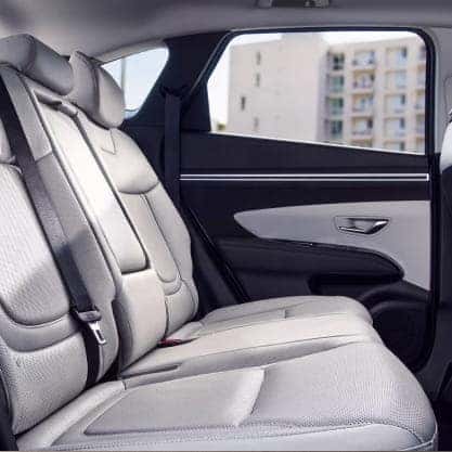 Best-in-class rear legroom