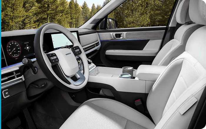 Front-and-back-opening center console