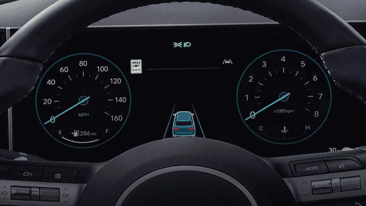 12.3-inch digital instrument cluster