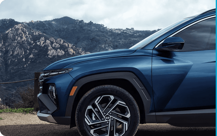 19-inch alloy wheels on 2026 Tucson