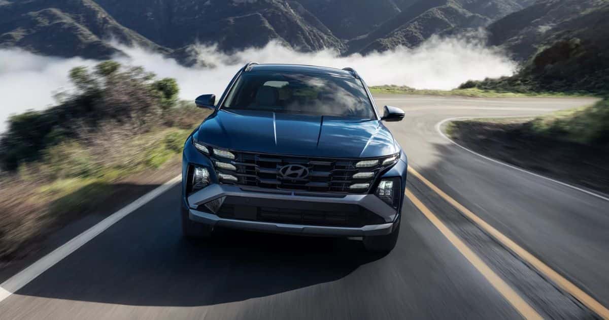 The 2026 Hyundai Tucson has HTRAC All Wheel Drive across all trims.
