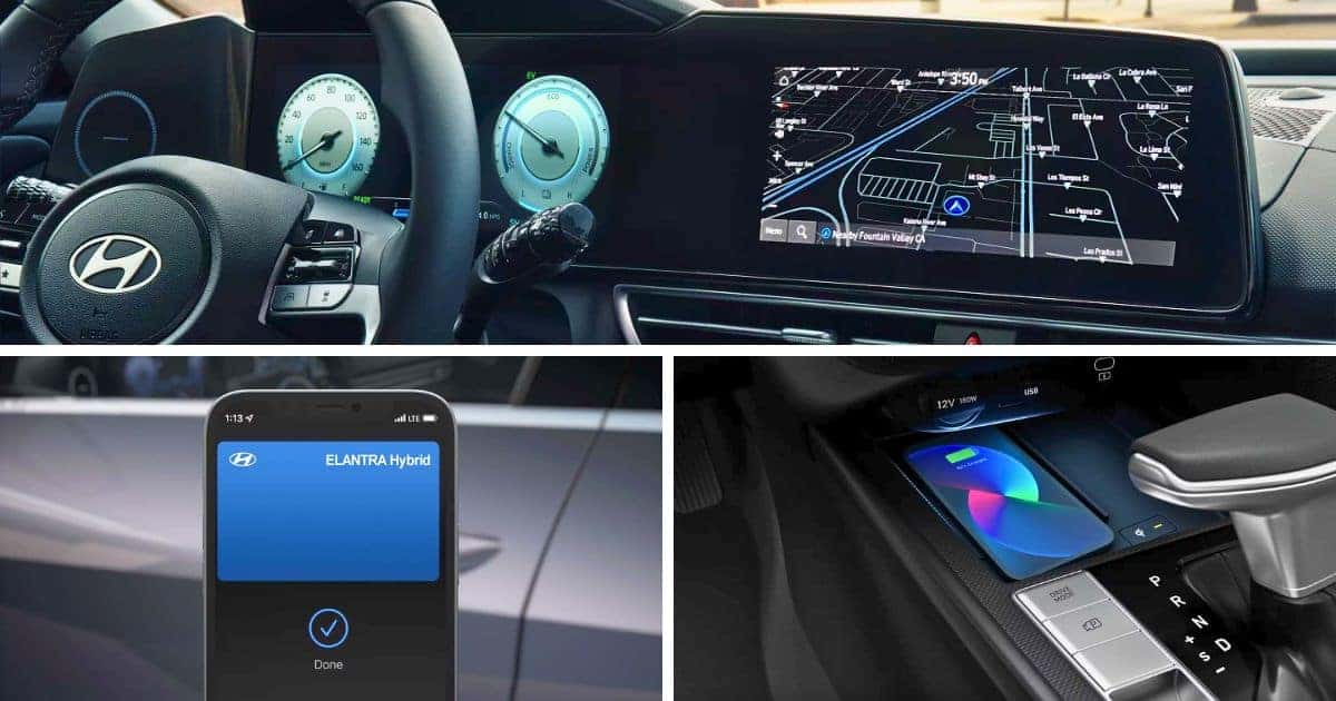 Características técnicas del Hyundai Elantra híbrido 2026