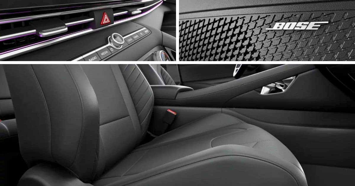 Características del interior del Hyundai Elantra 2026