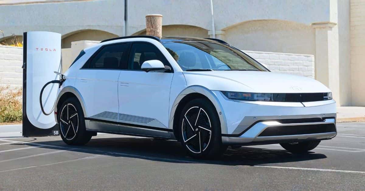 You can charge a 2026 Hyundai IONIQ 9 into the Tesla Supercharger network with its NACS port