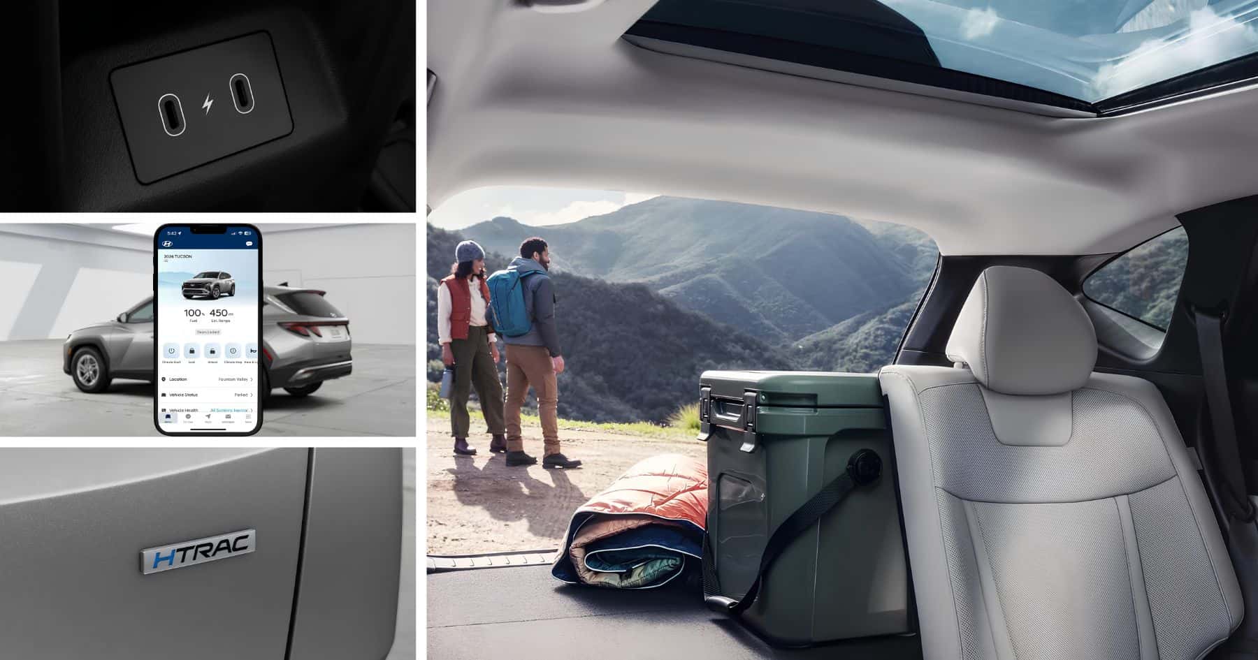Some of the standard features in all the new 2026 Hyundai Tucson trims