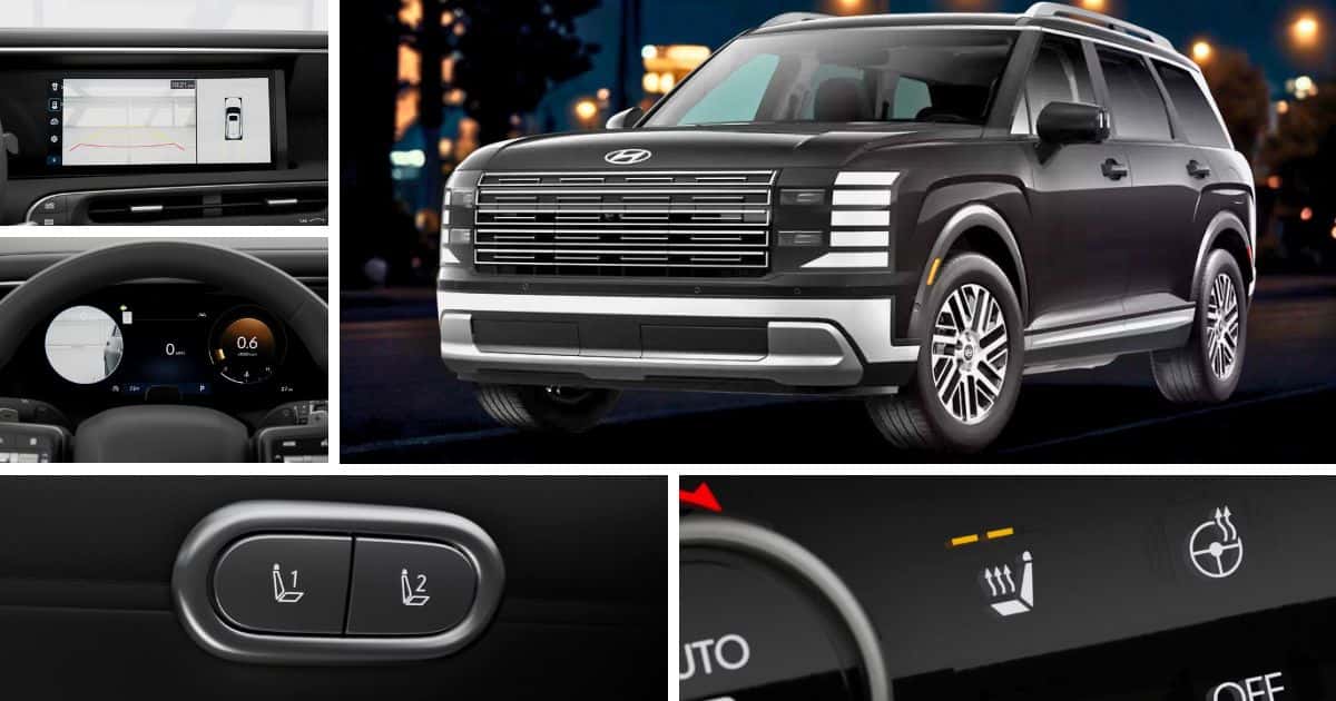 The 2026 Hyundai Palisade SEL Premium and its key features