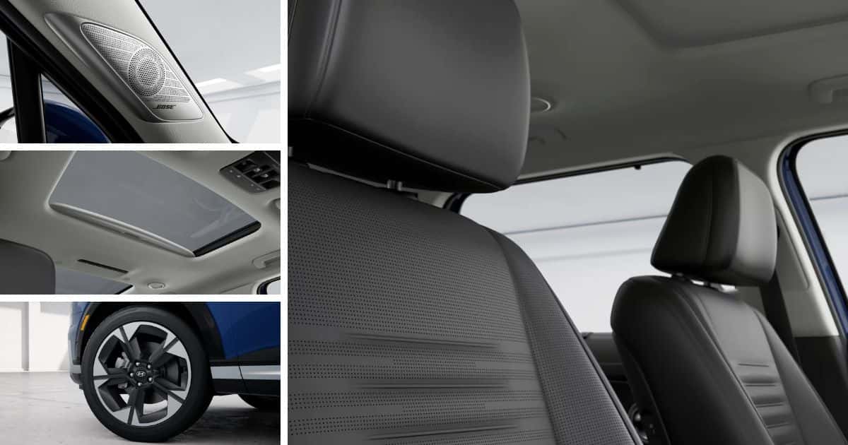 The key exterior and interior 2026 Hyundai Palisade Limited