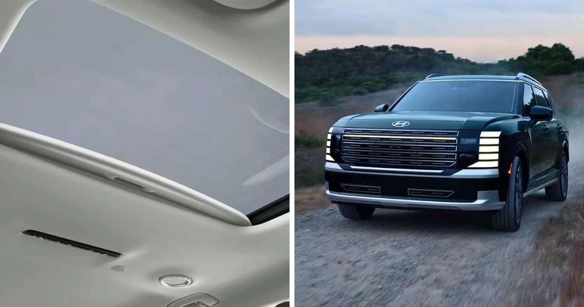 The power sunroof and HTRAC AWD with Terrain Mode Select 2026 Palisade SEL Convenience