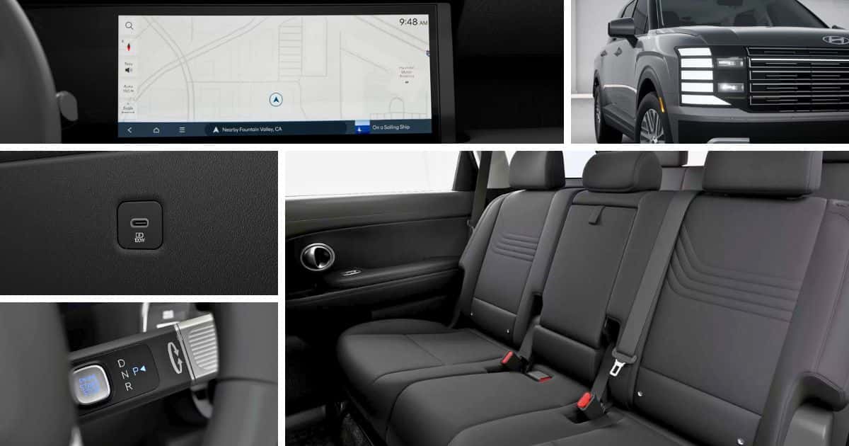 The standard features across all 2026 Hyundai Palisade trim levels