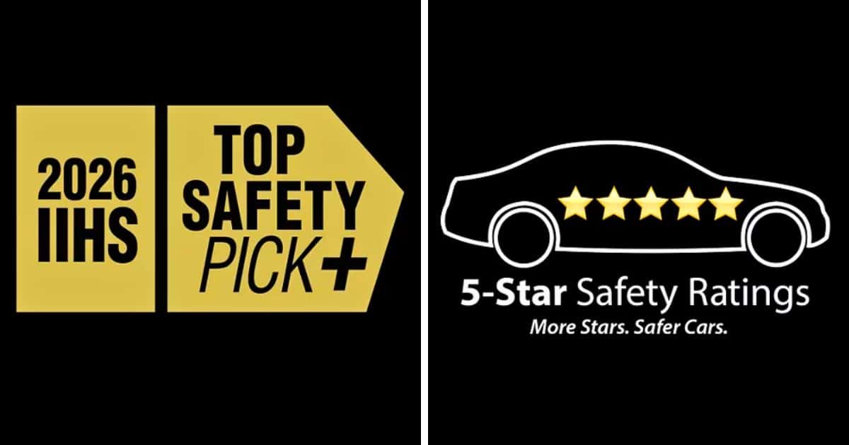 The 2026 Hyundai Sonata safety ratings from the IIHS and NHTSA