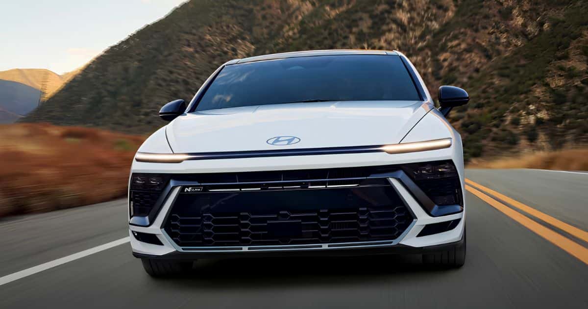 The powerful 2.5L turbo engine of the 2026 Hyundai Sonata N-Line
