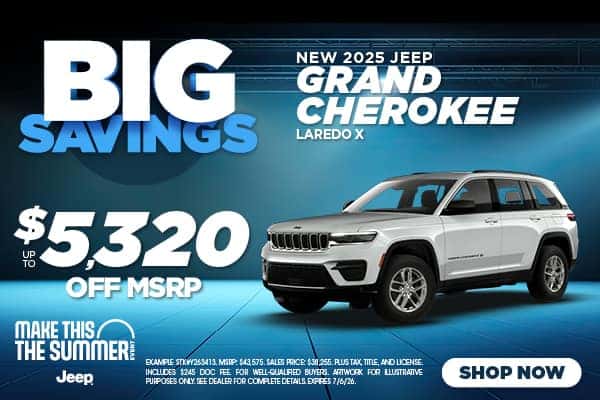 NEW 2025 JEEP GRAND CHEROKEE LAREDO X