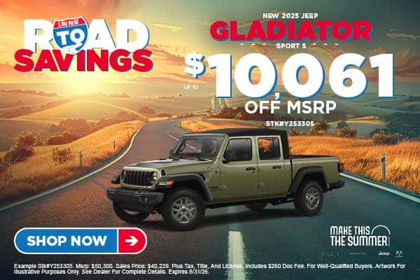 NEW 2025 JEEP GLADIATOR SPORT S