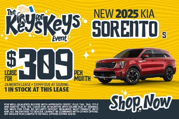 NEW 2025 KIA SORENTO S