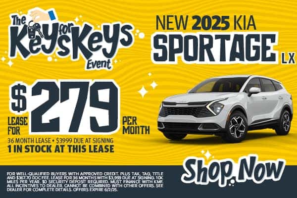 NEW 2025 KIA SPORTAGE LX 