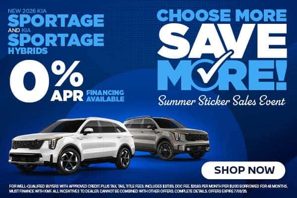 NEW 2026 KIA SPORTAGE AND KIA SPORTAGE HYBRIDS