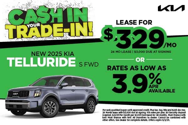 NEW 2025 KIA TELLURIDE S FWD