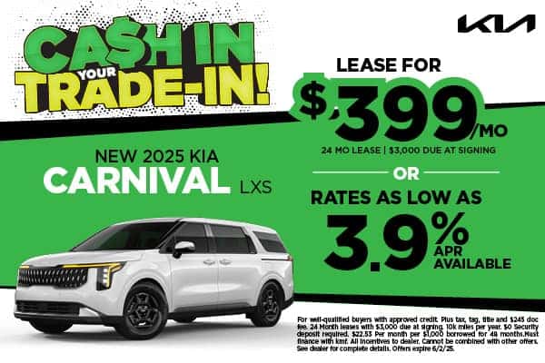 NEW 2025 KIA CARNIVAL LXS 