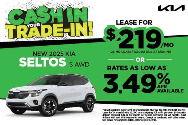NEW 2025 KIA SELTOS S AWD