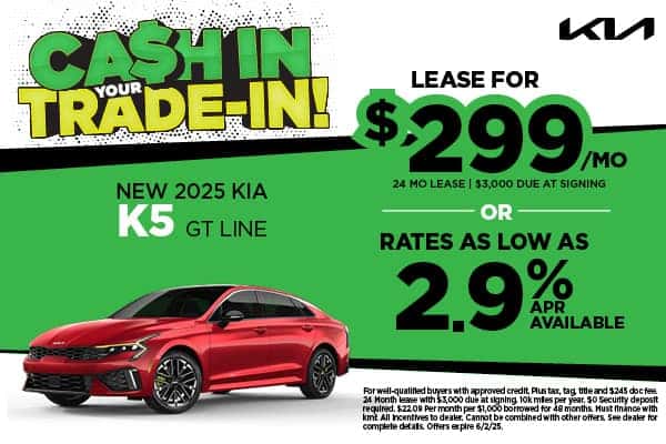NEW 2025 KIA K5 GT LINE