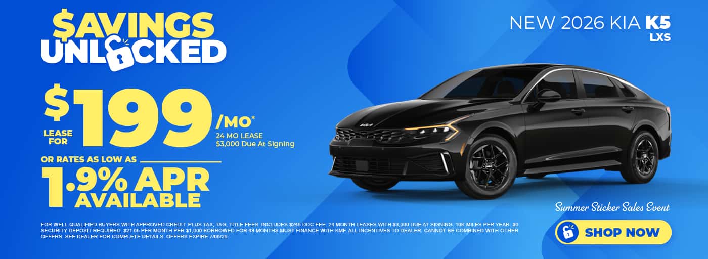NEW 2026 KIA K5 LXS