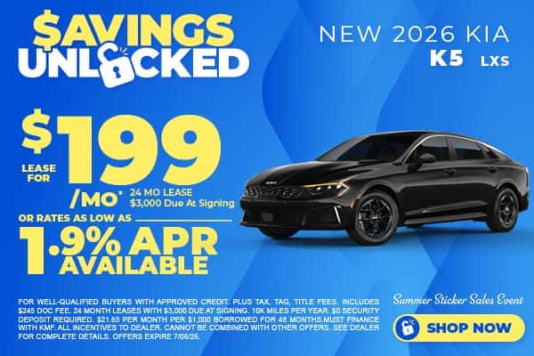 NEW 2026 KIA K5 LXS
