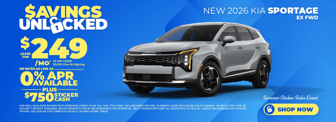 NEW 2026 KIA SPORTAGE EX FWD*