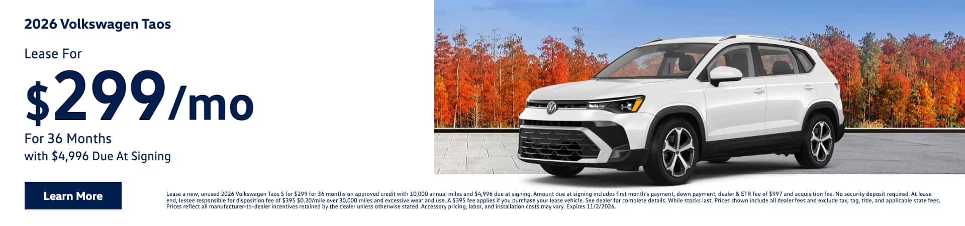 VW Taos for Sale