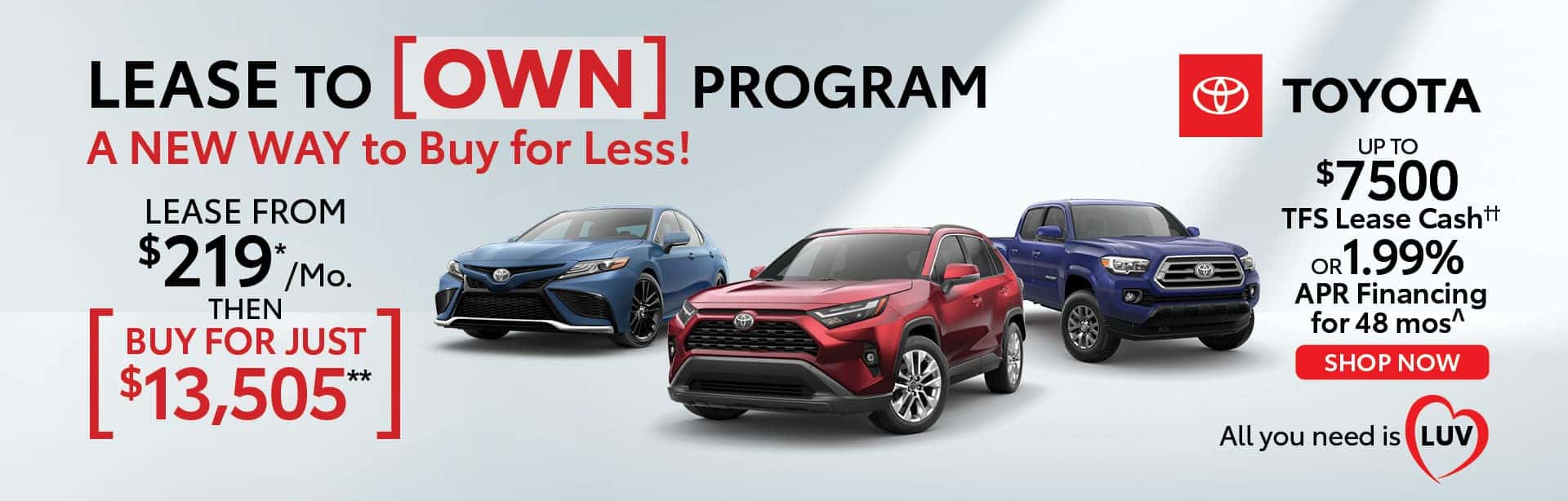 LUV Toyota in Lakewood, NY Toyota Sales & Service near Me