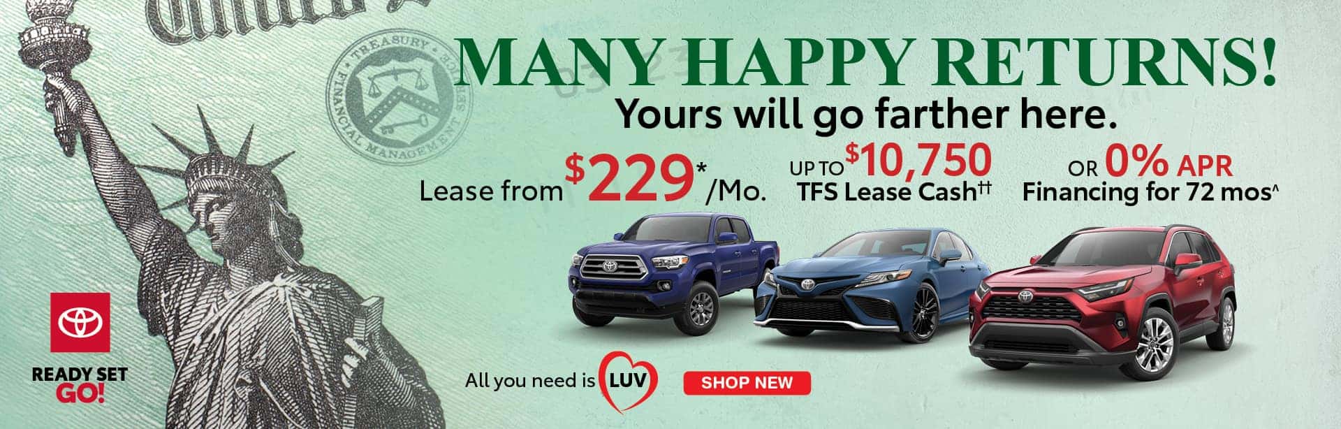 LUV Toyota in Lakewood, NY Toyota Sales & Service near Me