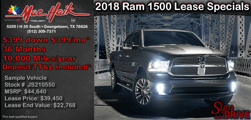 Ram 1500 Lease Specials