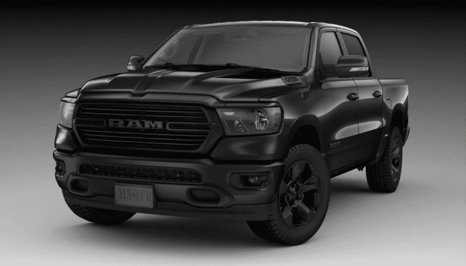 Dodge Ram 1500 черный