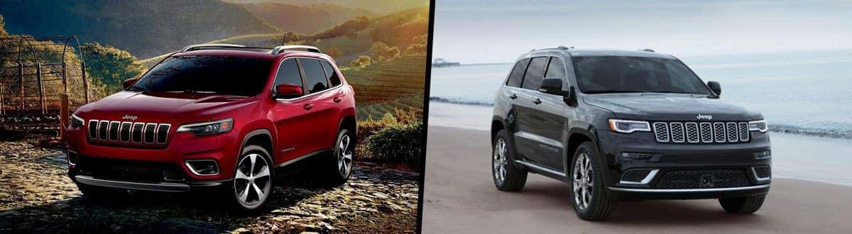 2019 Jeep Cherokee vs 2019 Jeep Grand Cherokee