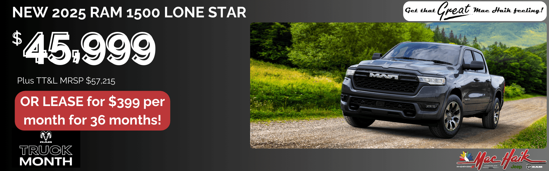 Ram lonestar