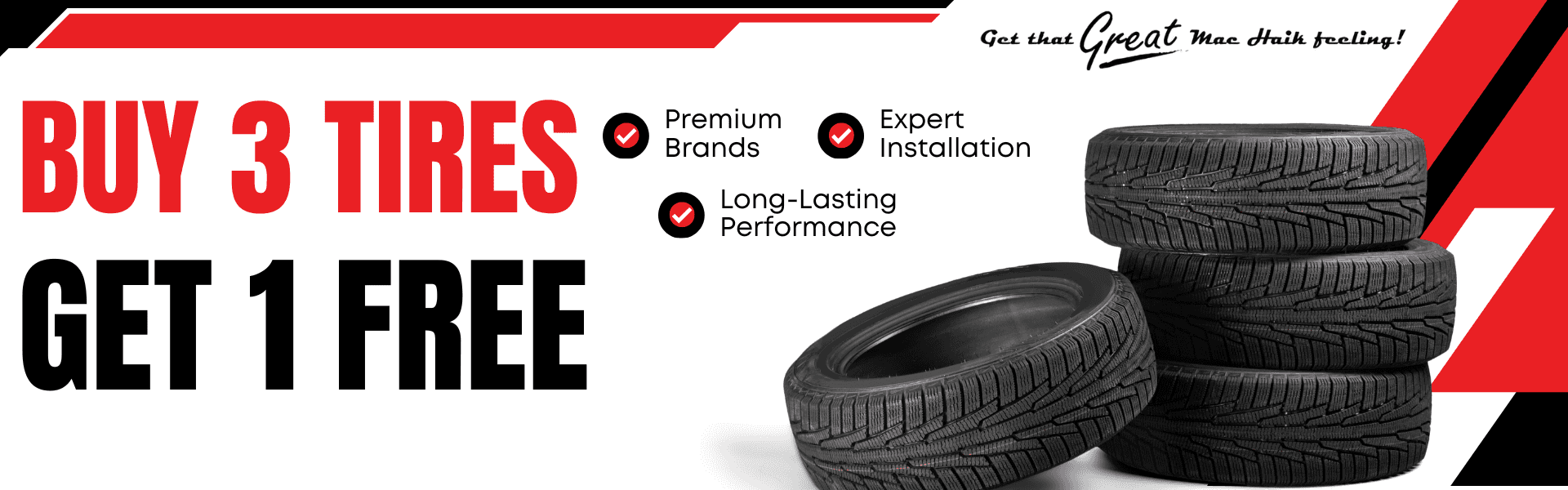 buy 3 tires get 1 free